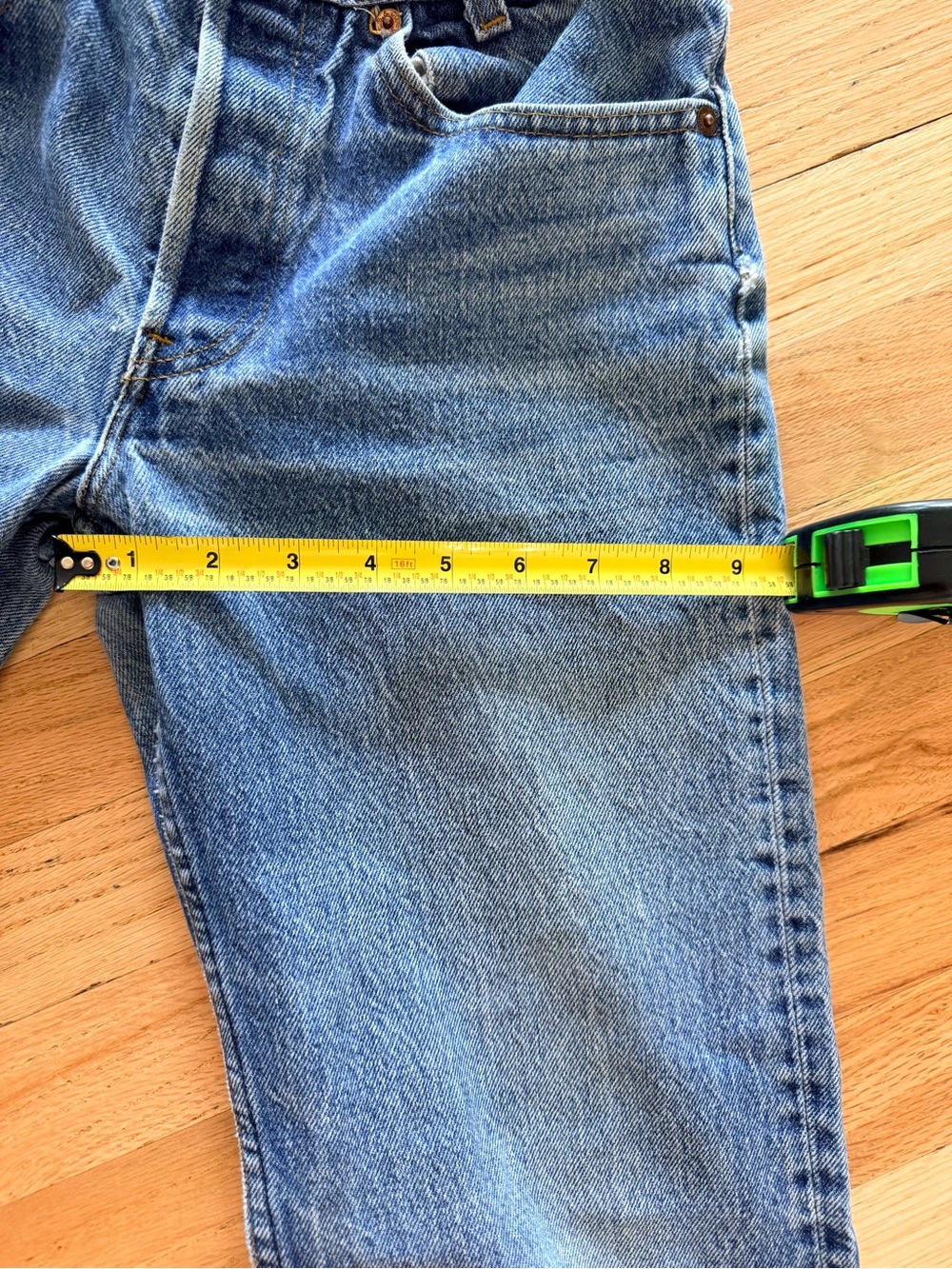 1980s Levi’s USA 701 Tag 28x32 Actual 26x28.75 - Picture 5 of 13